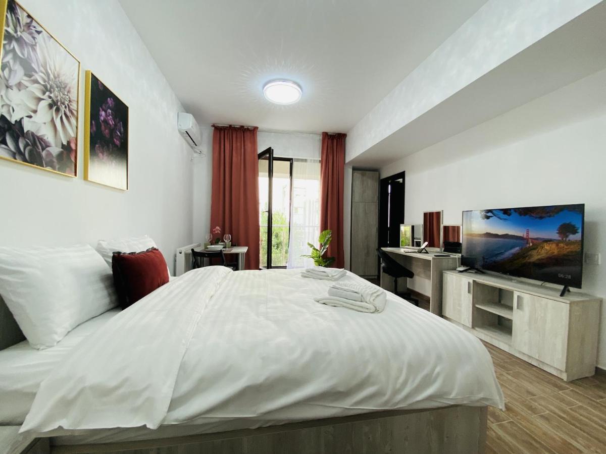 New City Studios With Balcony Bucarest Exterior foto