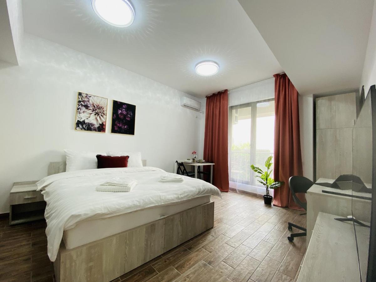 New City Studios With Balcony Bucarest Exterior foto